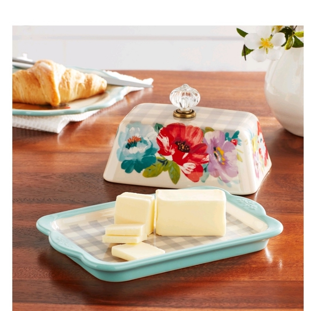 The Pioneer Woman Double Butter Dish